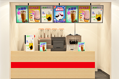 蜜雪冰城店面图